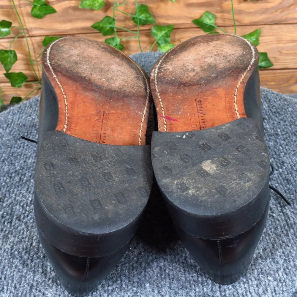 Bostonian Crown Windsor Men Casual‎ Dress Shoe Sz 10 Office Formal Black Leather